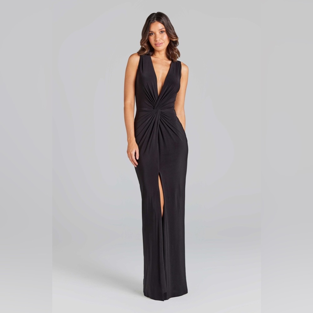 KATE - Nadine Merabi Dress - BLACK MAXI - NWT - NEVER WORN SIZE 4